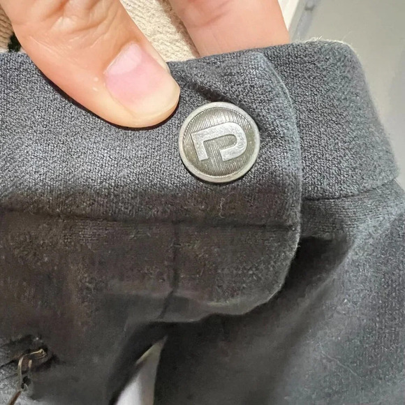 Ride Ap Womens Riding Rib Pants Equestrian Knee Patch Breeches Black 33x26 - Picture 6 of 12